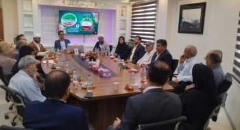 دیدار امام جمعه محترم اهل سنت، معتمدین و بزرگان شهر با اعضای شورای اسلامی شهر خارگ به مناسبت نهم اردیبهشت ماه، روز ملی شوراها
