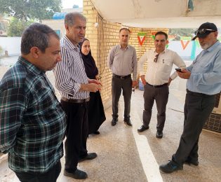 در آستانه آغاز سال تحصیلی جدید؛بازدید مسئولان شهری و شرکت پایانه های نفتی از مراکز آموزشی جزیره خارگ انجام شد